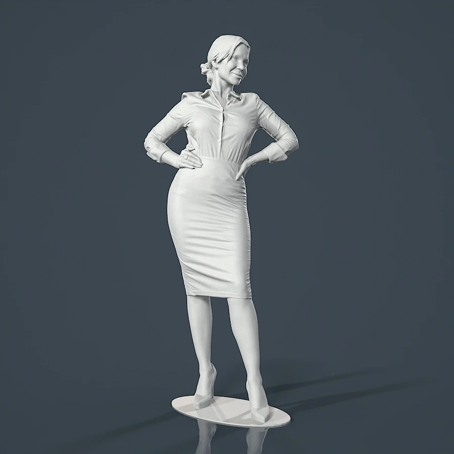 Woman Resin Figure (AL004)