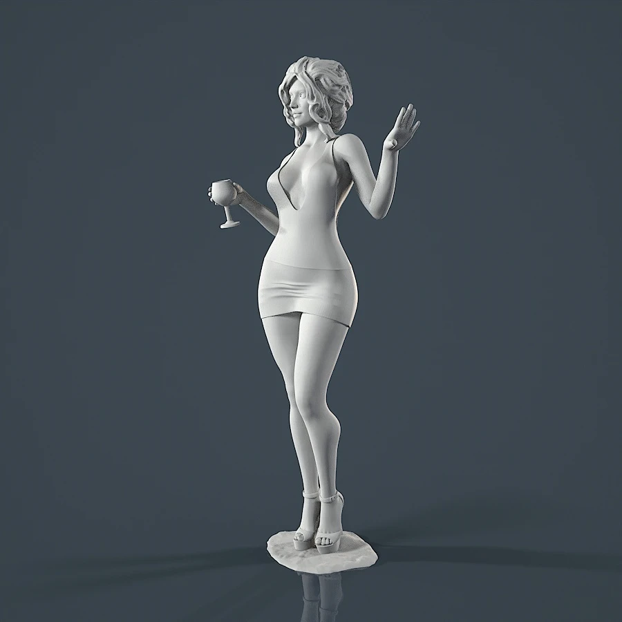 Woman Resin Figure (AL005)