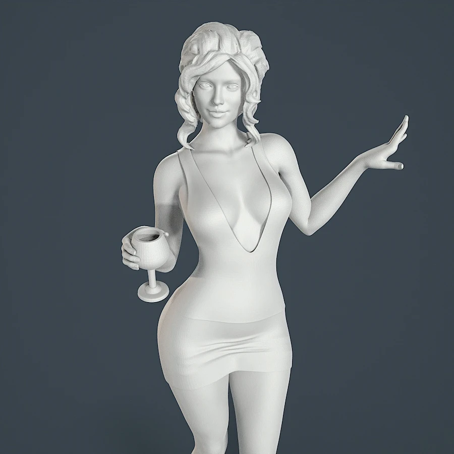 Woman Resin Figure (AL005)