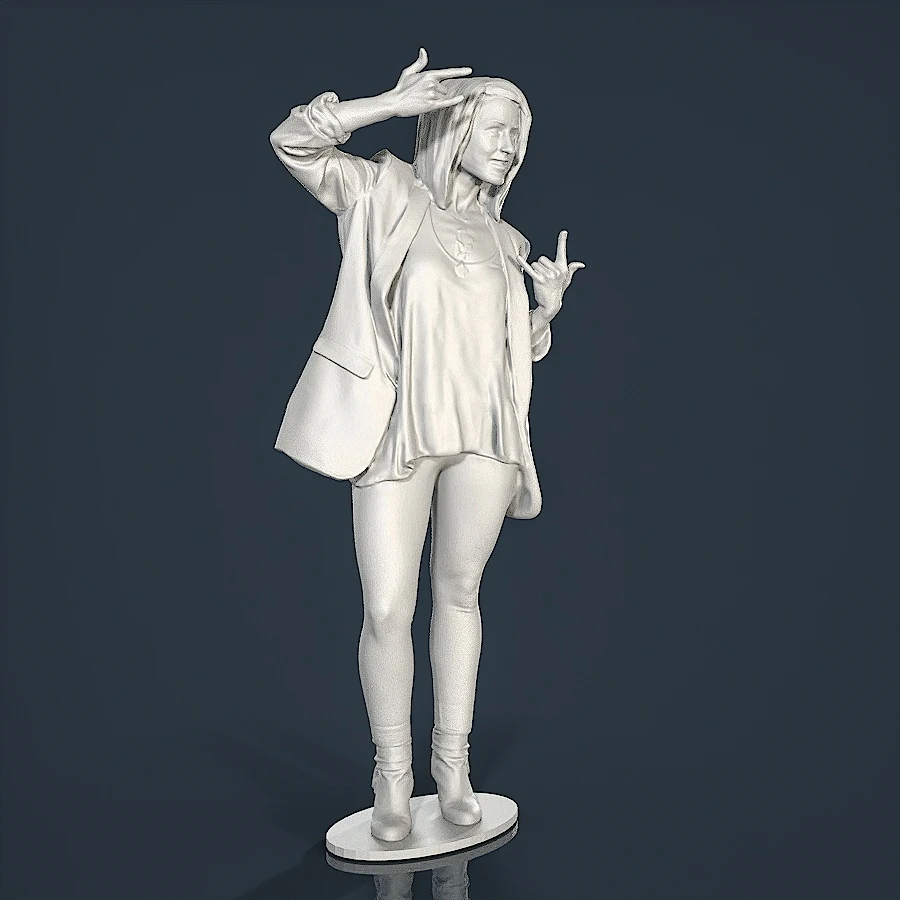 Woman Resin Figure (AL007)