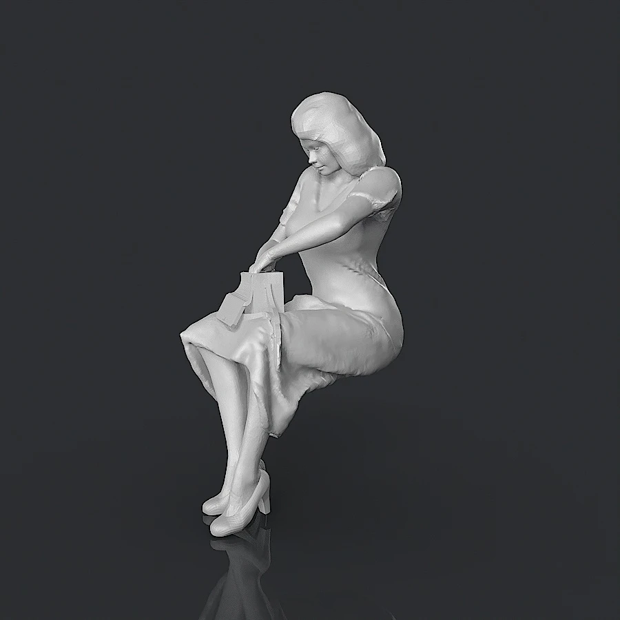 Woman Resin Figure (AL016)