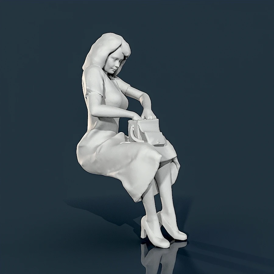 Woman Resin Figure (AL016)