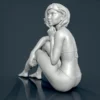 Frauen-Resin-Figur (AL051)