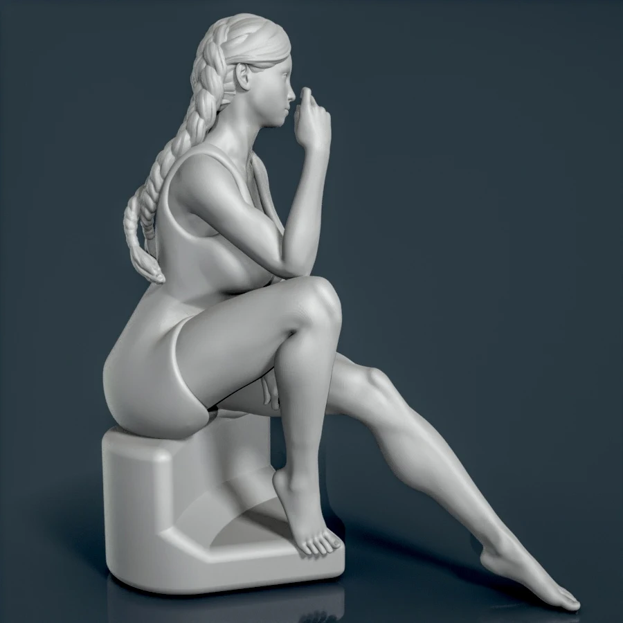 Frauen-Resin-Figur (AL070A)