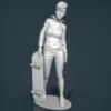 Woman Resin Figure (AL087)