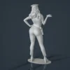 Frauen-Resin-Figur (AL132B)