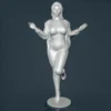 Frauen-Resin-Figur (AL137)