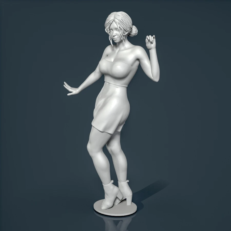 Frauen-Resin-Figur (AL165)