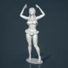 Frauen-Resin-Figur (AL185)