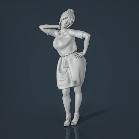 Woman Resin Figure (AL227)