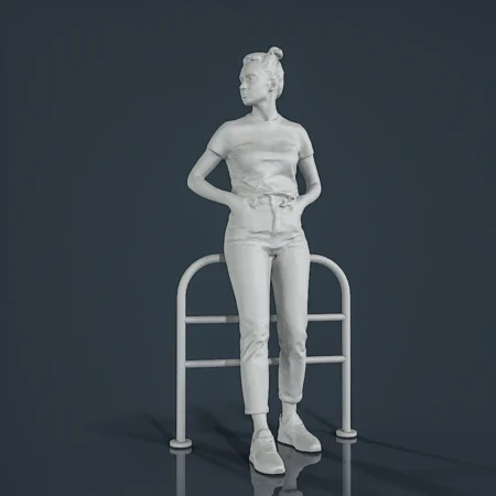 Woman Resin Figure (AL242A)