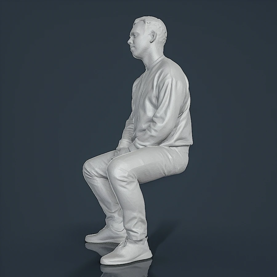 Man Resin Figure (AL246B)