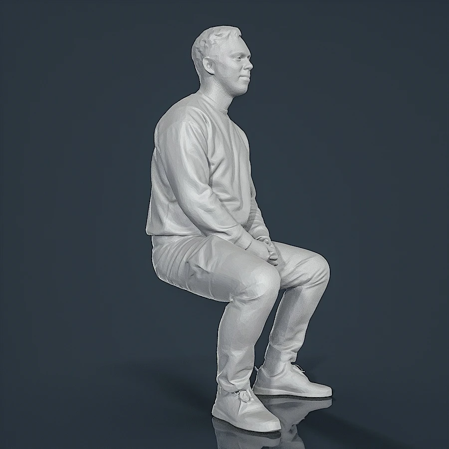 Man Resin Figure (AL246B)