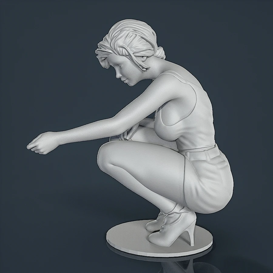 Frauen-Resin-Figur (AL266)