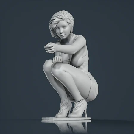 Frauen-Resin-Figur (AL266)