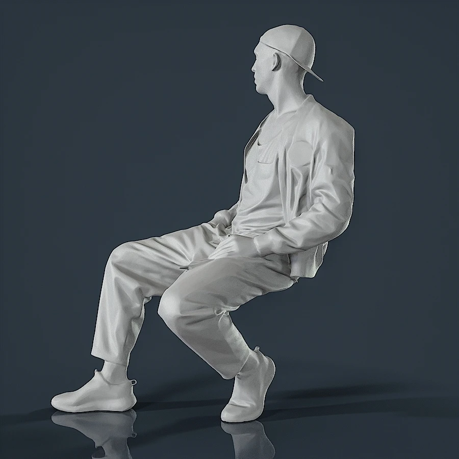 Man Resin Figure (AL270B)