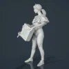 Frauen-Resin-Figur (AL275)