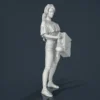 Frauen-Resin-Figur (AL275)