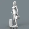 Woman Resin Figure (F177C)