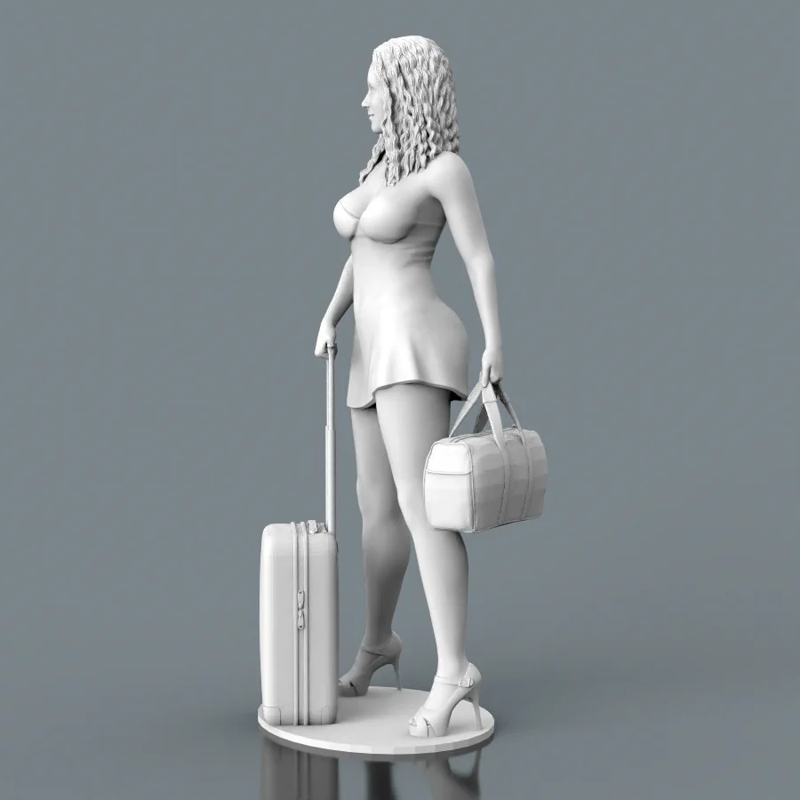 Woman Resin Figure (F177C)