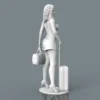 Woman Resin Figure (F177C)