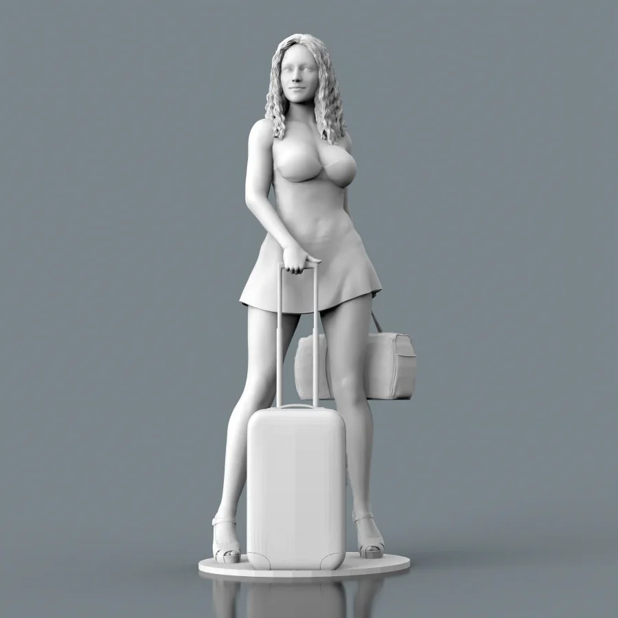 Woman Resin Figure (F177C)