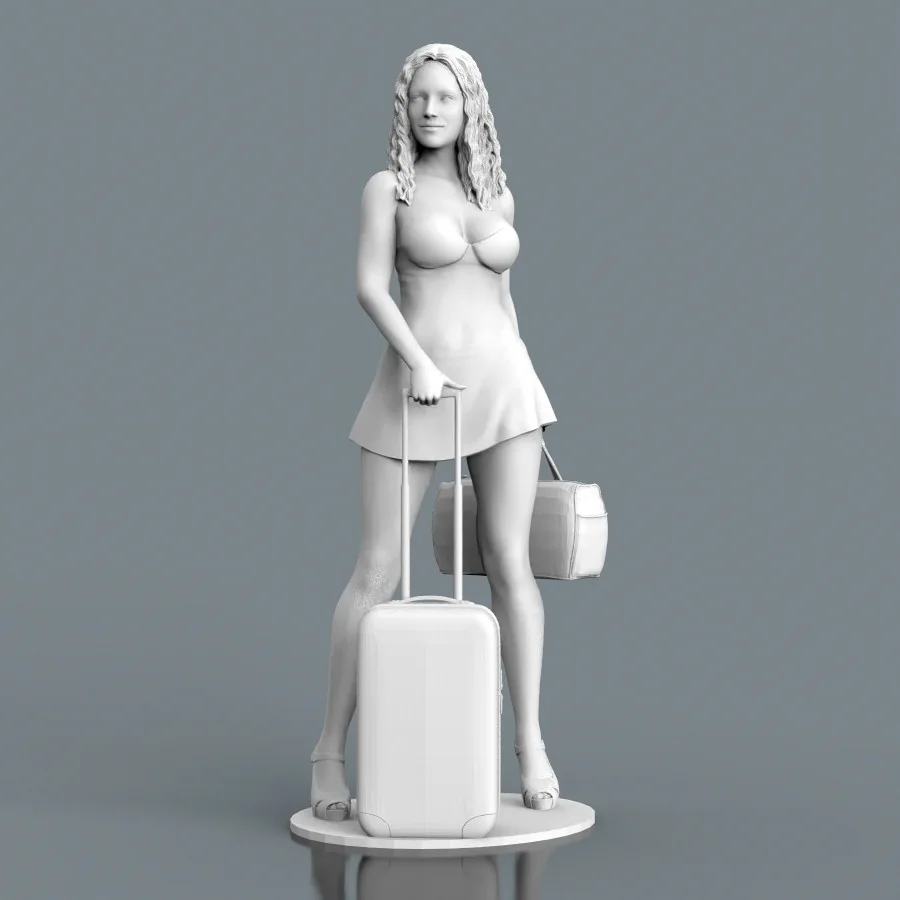 Woman Resin Figure (F177C)