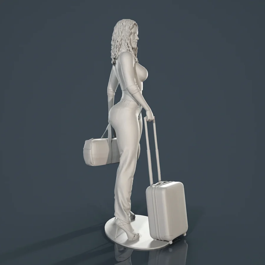 Woman Resin Figure (F177E)