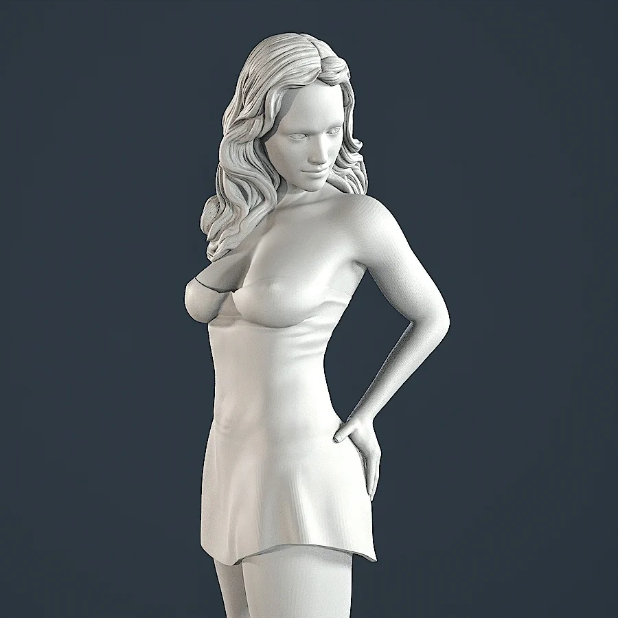 Woman Resin Figure (F184B)