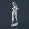 Woman Resin Figure (F184B)