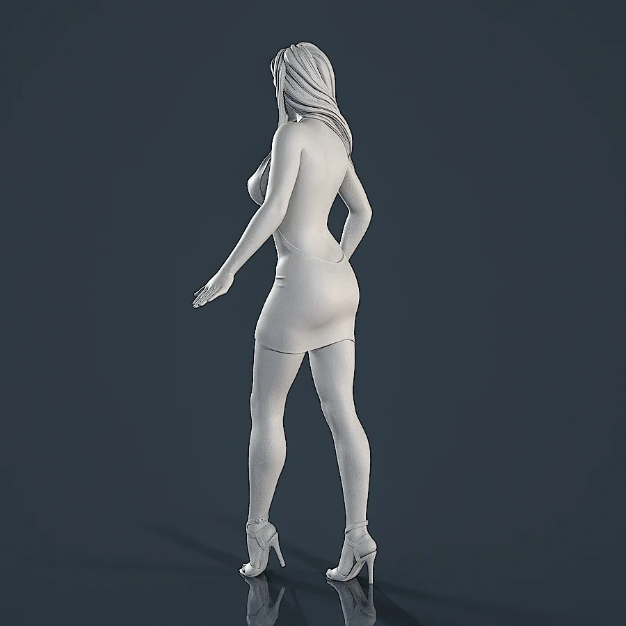 Woman Resin Figure (F186)