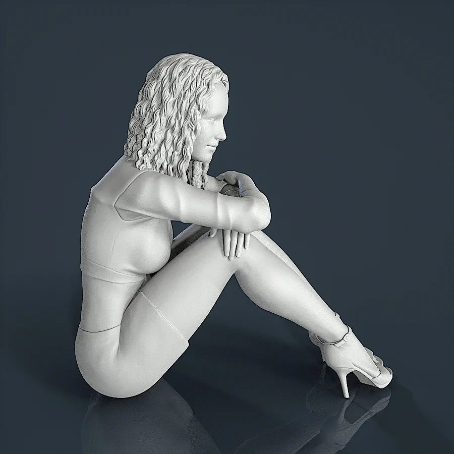 Woman Resin Figure (F150B)