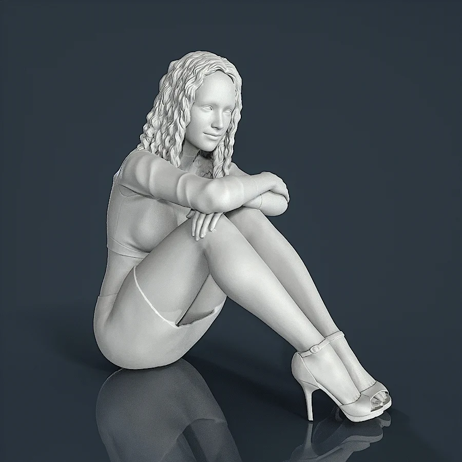 Woman Resin Figure (F150B)