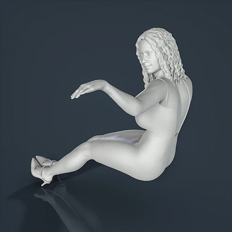 Woman Resin Figure (F158)