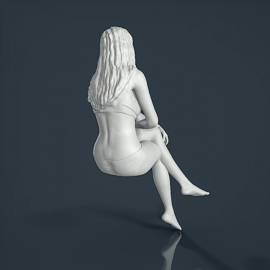 Woman Resin Figure (U051A)