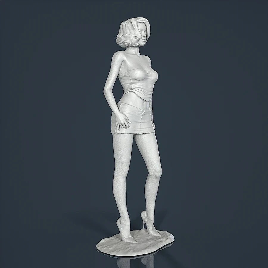 Woman Resin Figure (U056A)