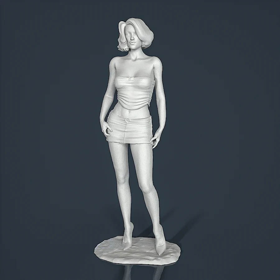 Woman Resin Figure (U056A)