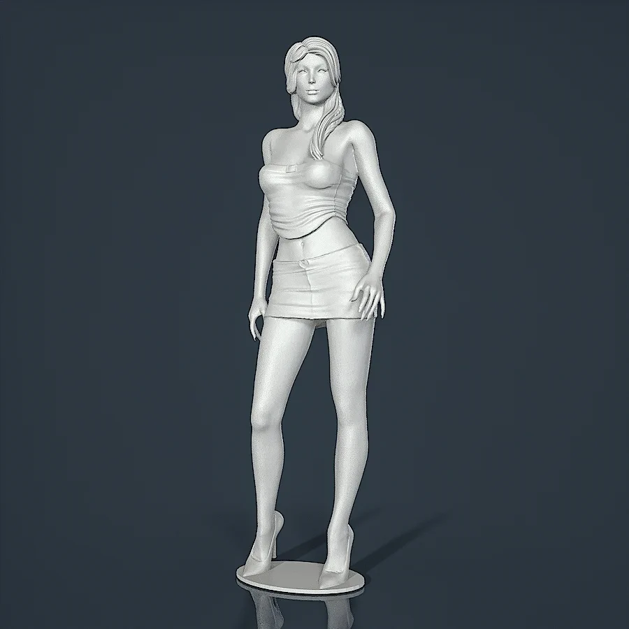 Woman Resin Figure (U056B)