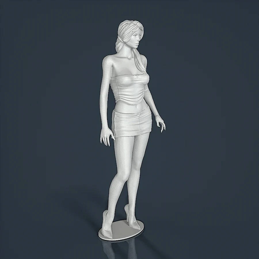 Woman Resin Figure (U056B)