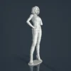 Woman Resin Figure (U061E)