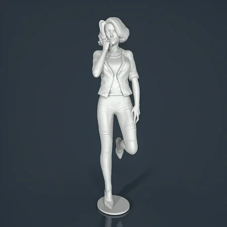 Woman Resin Figure (U062A)