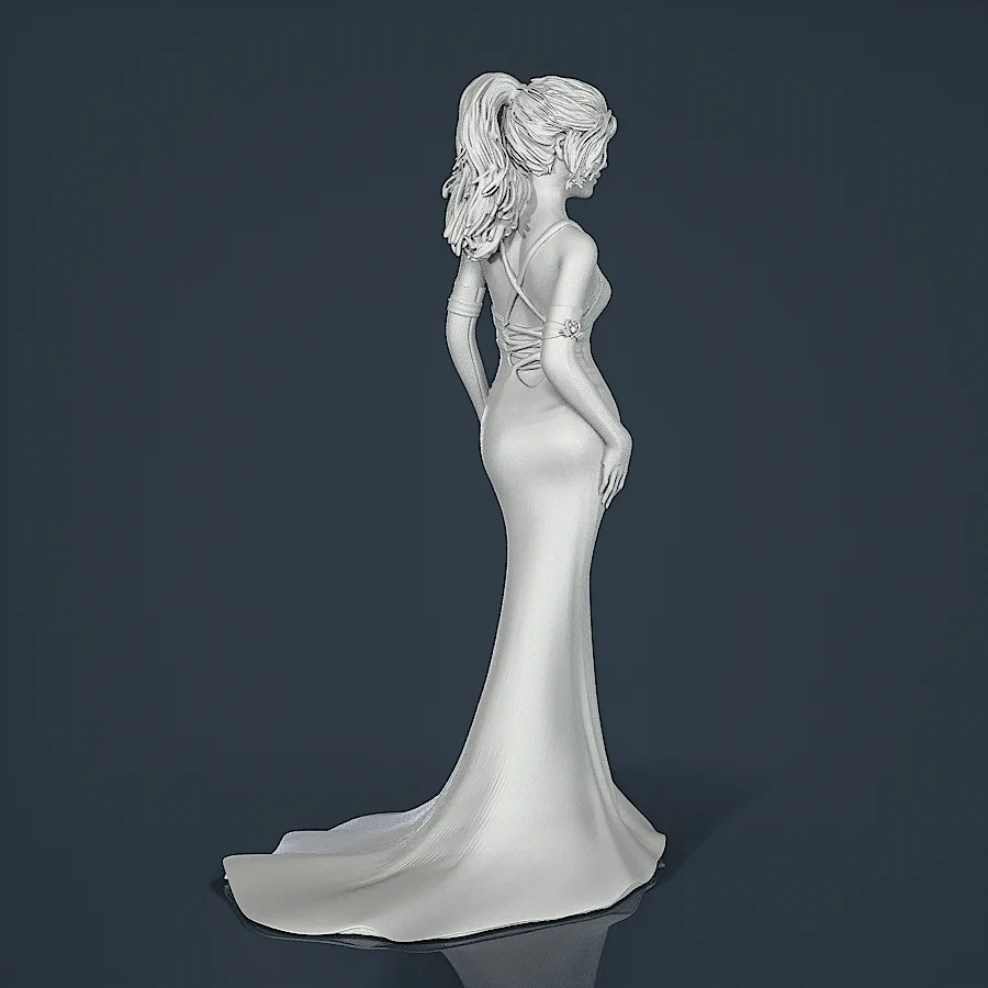 Woman Resin Figure (U082F)