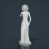 Woman Resin Figure (U086F)