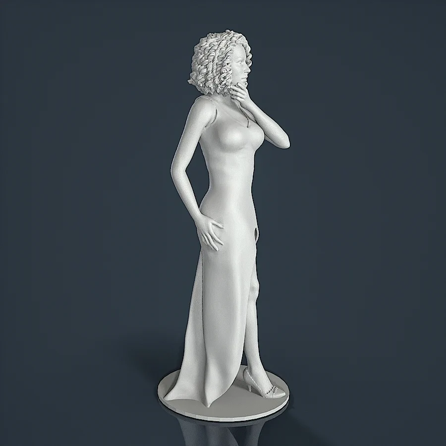 Woman Resin Figure (U086F)