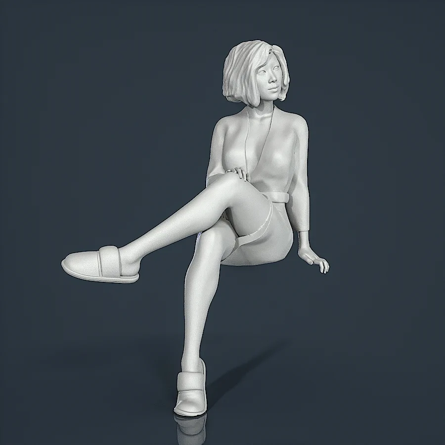 Woman Resin Figure (U134D)