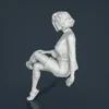 Woman Resin Figure (U134D)