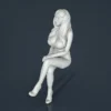 Woman Resin Figure (U219B)