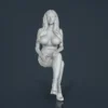 Woman Resin Figure (U219B)