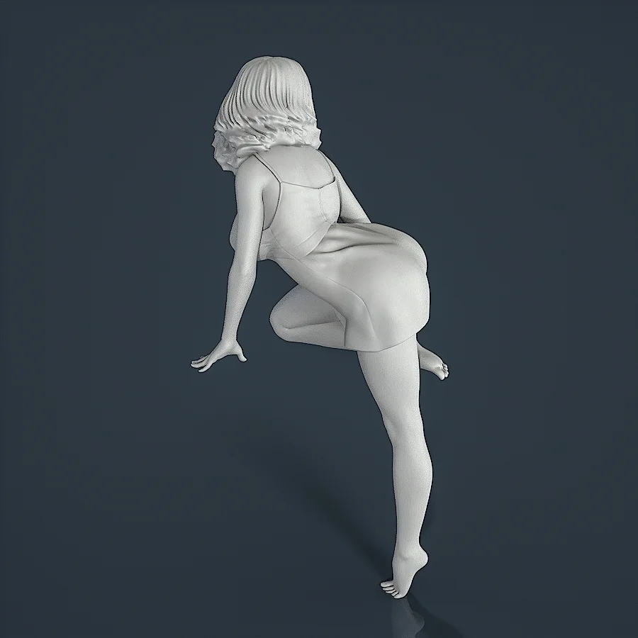 Woman Resin Figure (U240)