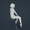 Woman Resin Figure (U294B)